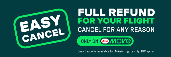 Easy Cancel - Full refund for your flight, cancel for any reason